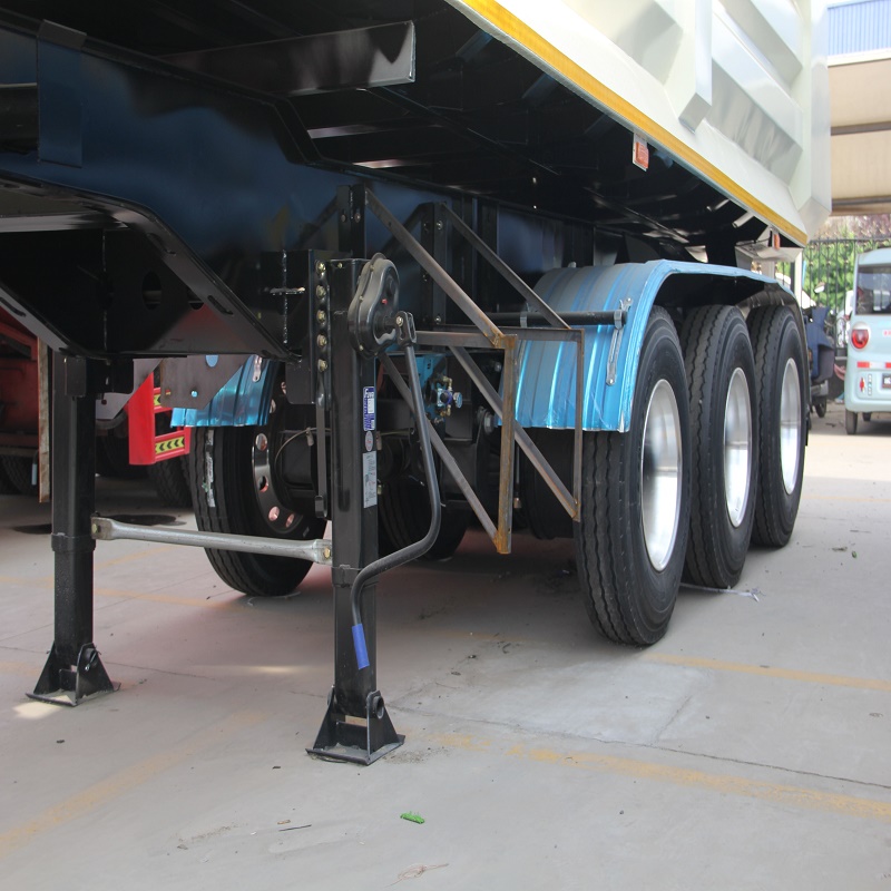 3-axle rear unloading semi-trailer - Image 2