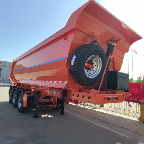 3-axis U-shaped rear dump semi-trailer - Image 2