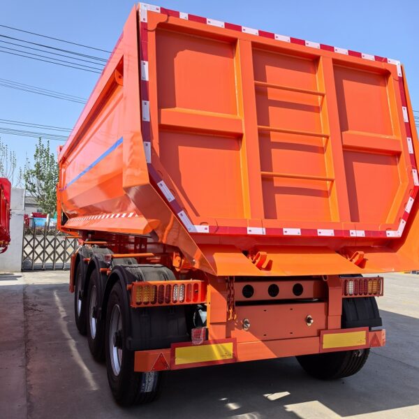 3-axis U-shaped rear dump semi-trailer - Image 3