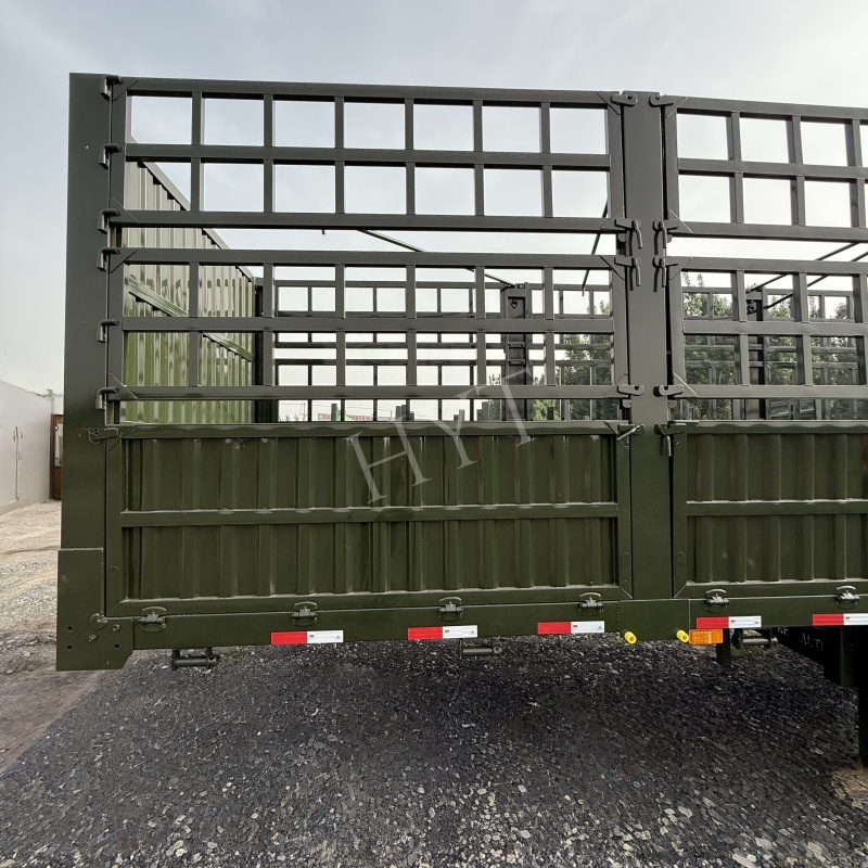 3-axle grille semi-trailer - Image 2