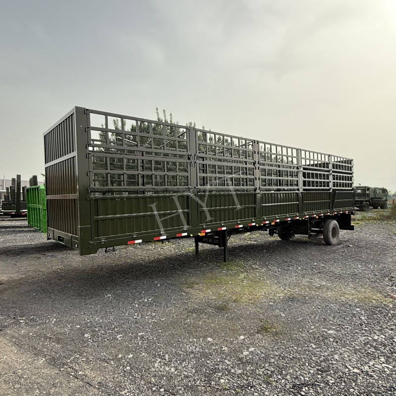 3-axle grille semi-trailer - Image 5