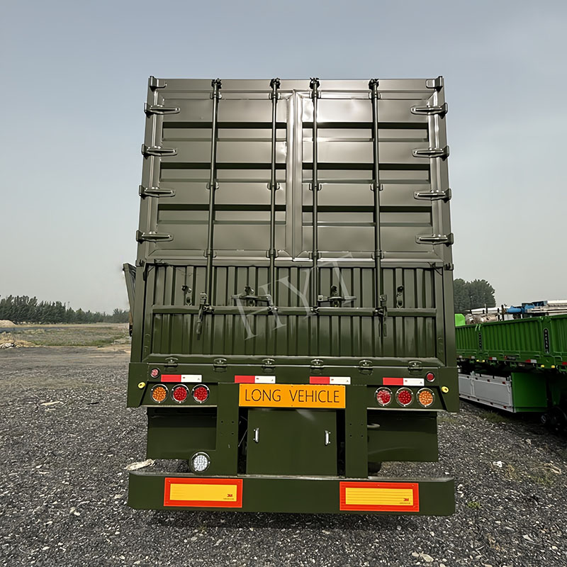 3-axle grille semi-trailer - Image 3