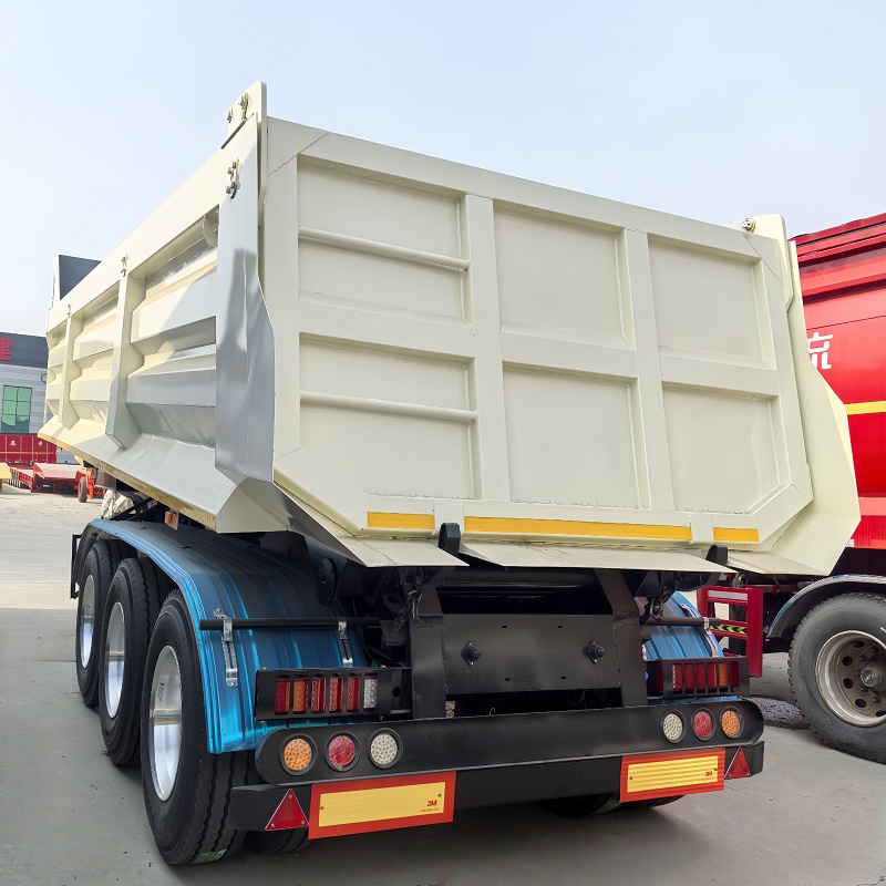 3-axle rear unloading semi-trailer - Image 5