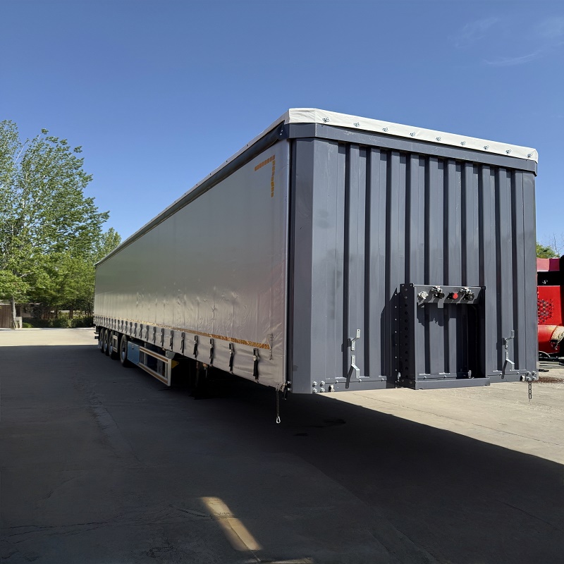 4-axis container curtain truck - Image 2