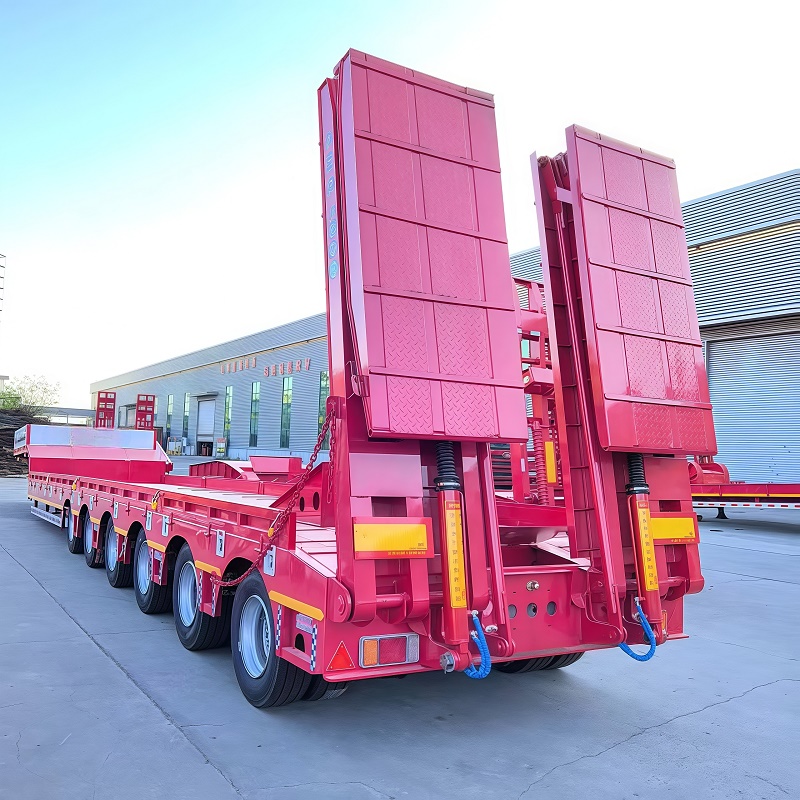 6-axle ladder low flatbed semi-trailer - Image 3